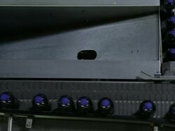 Soda bottles on bottling line / soda and beverage manufacturing Stock Footage