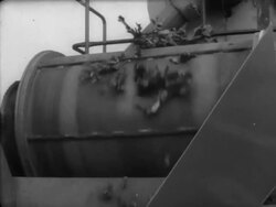 Britain's new scrap metal fragmentation plant Stock Footage