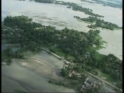 Latest pictures from flood affected areas News Clip