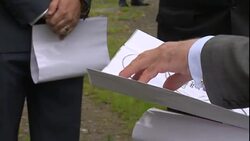 Prince Charles Tours the Strata Florida Abbey News Clip