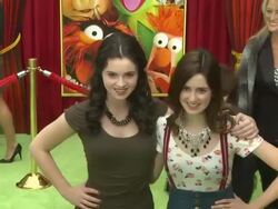 Vanessa Marano (L) at the The World Premiere of Walt Disney's 'The Muppets' at Hollywood CA. (Footage by WireImage Video/Getty Images Entertainment Video) Stock Footage