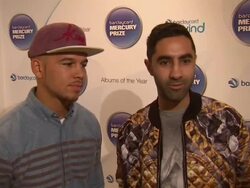 Rudimental at the Mercury Music Awards News Clip