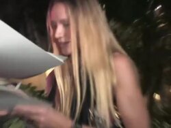 Kelly Lynch outside Chateau Marmont at the Celebrity Sightings in Los Angeles at Los Angeles CA. (Footage by WireImage Video/GettyImages) Stock Footage