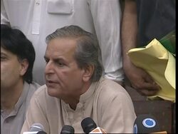 Muslim League presser after former PM Sharif urged not to return News Clip