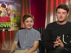 INTERVIEW Theo Stevenson and Mathew Horne on how similar Theo is to Horrid Henry at the Horrid Henry Interviews at London London. (Footage by WireImage Video/Getty Images Entertainment Video) Stock Footage