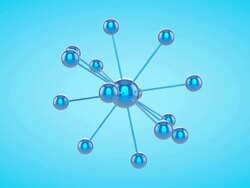 Molecular Structure Stock Footage