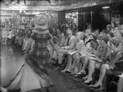 Ted Lapidus Fashion Show in Paris Stock Footage