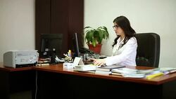 office worker Stock Footage