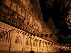 Mahabodhi temple Stock Footage