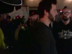 Paris Hilton departs Warwick - Celebrity Sightings in Los Angeles on 2014-01-08 in Los Angeles, California. Stock Footage