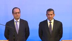 CLEAN : France must be present everywhere in the world Hollande News Clip