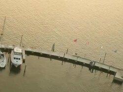 Boats at Sunrise Stock Footage