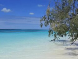 HD Video of Pines Island, New caledonia (ile des pins) Stock Footage