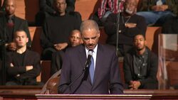 Speaking in the church where Martin Luther King, Jr. preached, Attorney General Eric Holder discussed the Justice Department's investigation into the Ferguson shooting, as well as a plan to target racial profiling in the federal law enforcement community Instructional Video