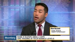 BAML's Suzuki Warns of Small-Caps at Tech Bubble Levels News Clip