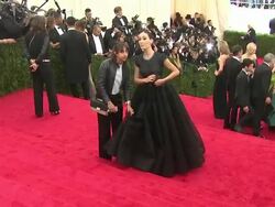 Maggie Q - 'Charles James: Beyond Fashion' Costume Institute Gala - Arrivals Stock Footage