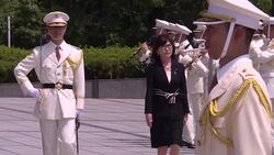 CLEAN : Japan's new defence chief warns on N. Korea, China News Clip