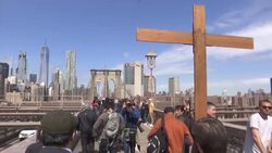 Good Friday Tradition Unfolds on Brooklyn Bridge Instructional Video