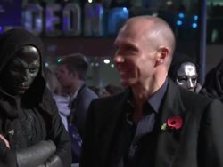 Ralph Fiennes at the Harry Potter premiere News Clip