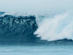 Huge Wave Stock Footage