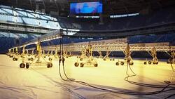 CLEAN : St Petersburg stadium will be ready say authorities News Clip