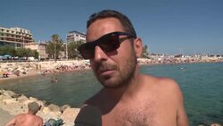 Visitors to Cannes beach react to burkini ruling Instructional Video