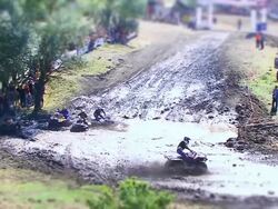 Quadbike Race Stock Footage