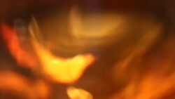 Warm reflections on water motion background Stock Footage