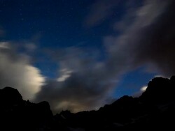 Starry sky Stock Footage