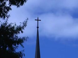 Church Steeple Stock Footage