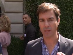 INTERVIEW - Eric McCormack at The Rape Foundation's Annual Brunch At Greenacres Stock Footage