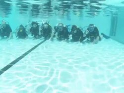 Prince William In The Pool With Other Scuba Divers News Clip