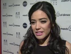 INTERVIEW - Edy Ganem on supporting Match of Dimes at March of Dimes Celebration of Babies Luncheon Honoring Jennifer Lopez in Los Angeles, CA on 12/06/13 Stock Footage