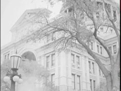 Austin Veterans Memorial Committee Service for JFK Stock Footage