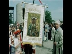 SYND 24 9 78 POLISH CARDINAL WYSZNSKI VISITS NAZI CAMP DACHAU News Clip