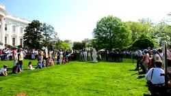 CLEAN: Obama presides over Easter eggstravaganza News Clip