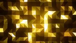 Yellow Triangles Background (Loopable) Stock Footage