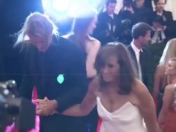 Donna Karan at "Schiaparelli And Prada: Impossible Conversations" Costume Institute Gala Stock Footage