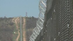 CLEAN : New anti migrant fence erected between Bulgaria and Turkey News Clip