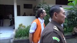 CLEAN : Frenchman charged with Bali drug News Clip