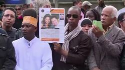 CLEAN : Rally by Muslim groups in memory of slain French police News Clip