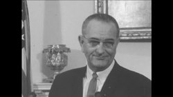 CAN940 JOHNSON STATEMENT ON ARMS RACE TALKS News Clip