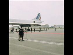 SYND 2 3 79 FRENCH PRESIDENT ARRIVES IN MEXICO FOR TRADE AGREEMENTS News Clip