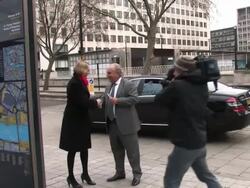 Sighted: Sir Philip Green Stock Footage