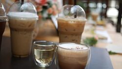 coffee and tea Stock Footage