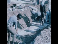 SYND 7-10-70 CEMETARY FOR 800 VICTIMS OF THE CIVIL WAR News Clip