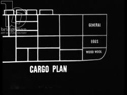 Tower Bridge: Looking at London, 1968, part 5 - Cargo from ships is distributed via different channels Stock Footage