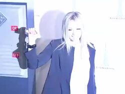 Hilary Duff Hosts Lighting Ceremony For AIDS Walk NY Stock Footage