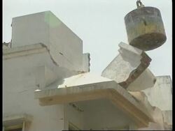 INDIA: EARTHQUAKE DISASTER: DEMOLITION News Clip