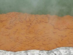 CU Shot of Rotorua gush springs / Rotorua, New Zealand Stock Footage